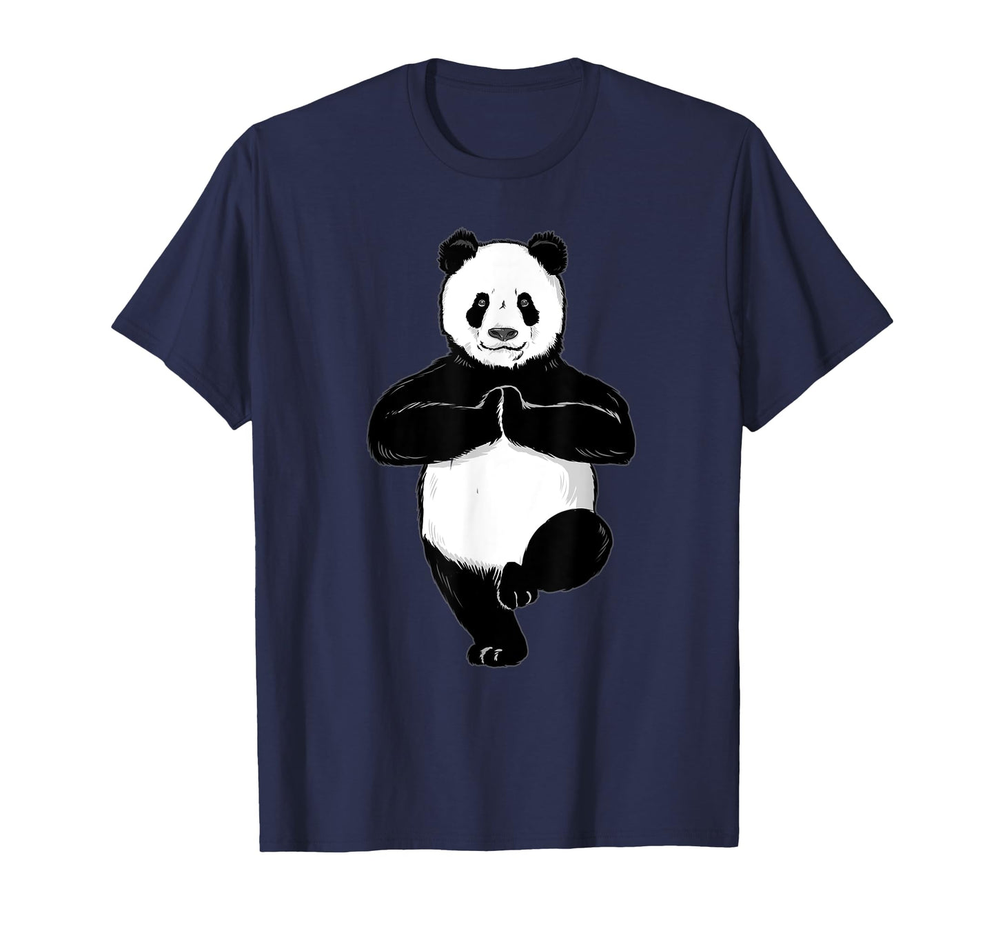 The Mountain Funny Spiritual Yoga Panda Kids Adults T-Shirt