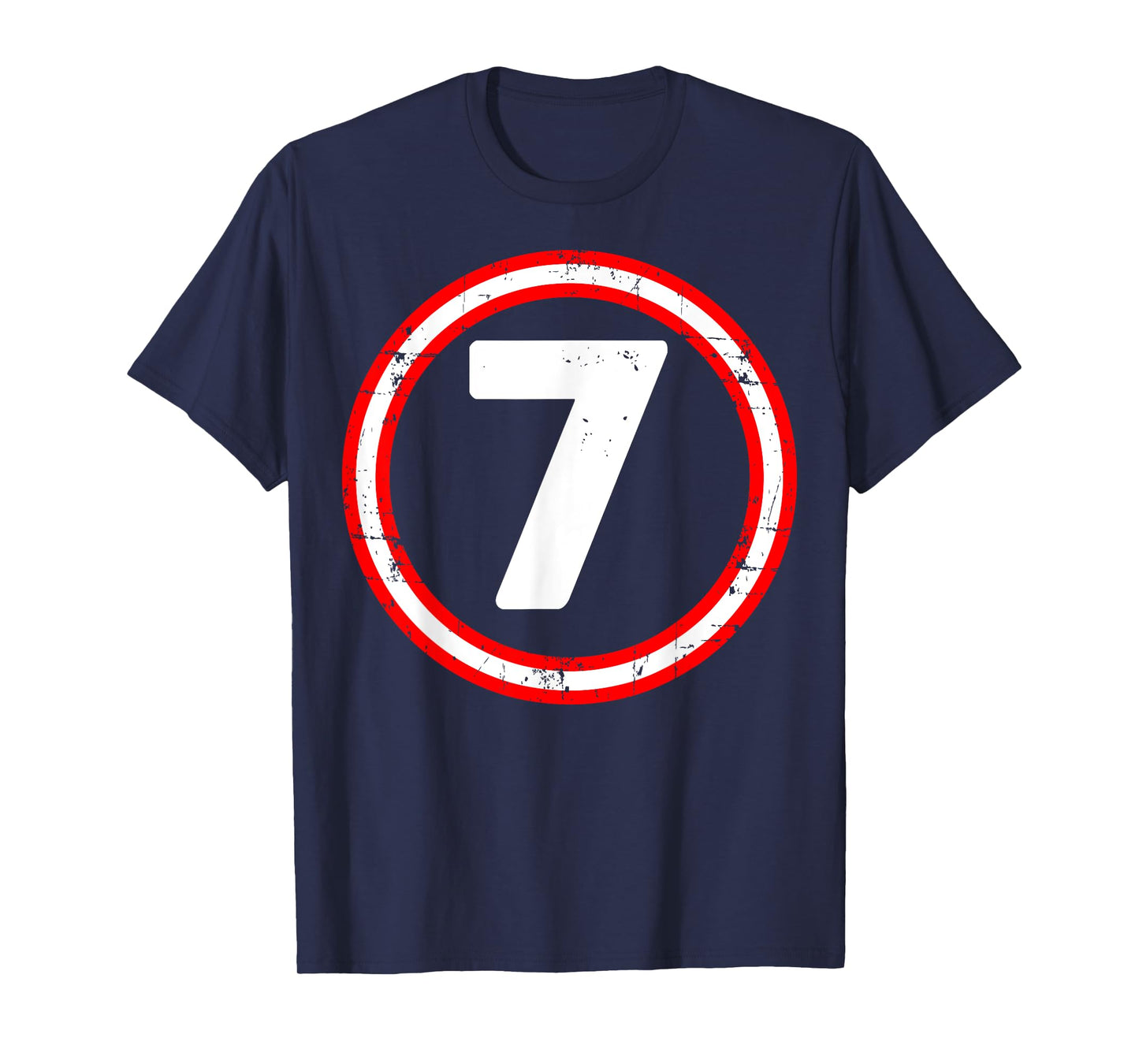 7th Birthday of Boy or Girl, 7 Years Old, Seven T-Shirt