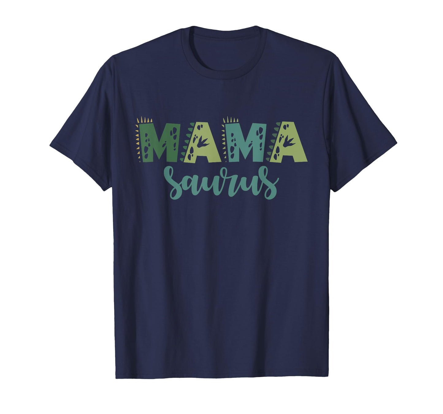 Mama Saurus Dinosaur Birthday Mom Dad Birthday Boy T-rex T-Shirt