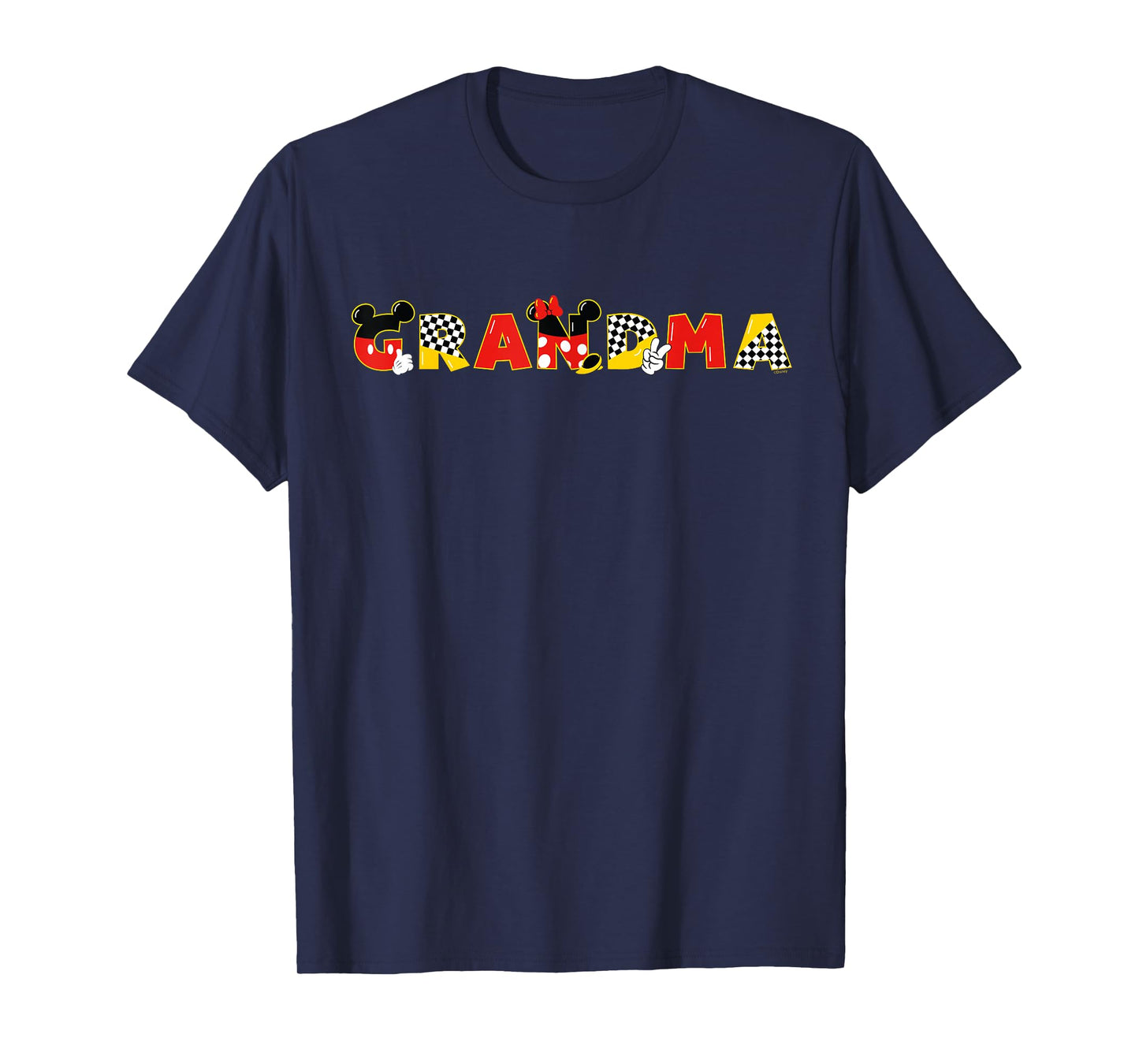 Disney Mickey & Minnie Grandma Gift Family Trip Vacation T-Shirt