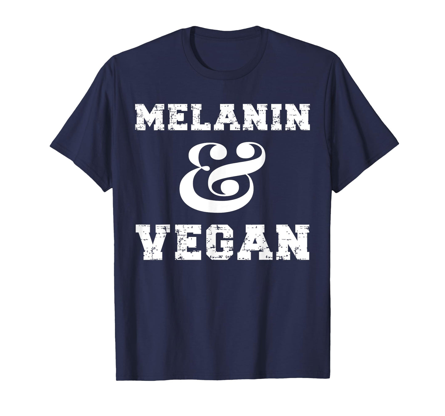 Melanin And Vegan Black African American Vegan Women T-Shirt