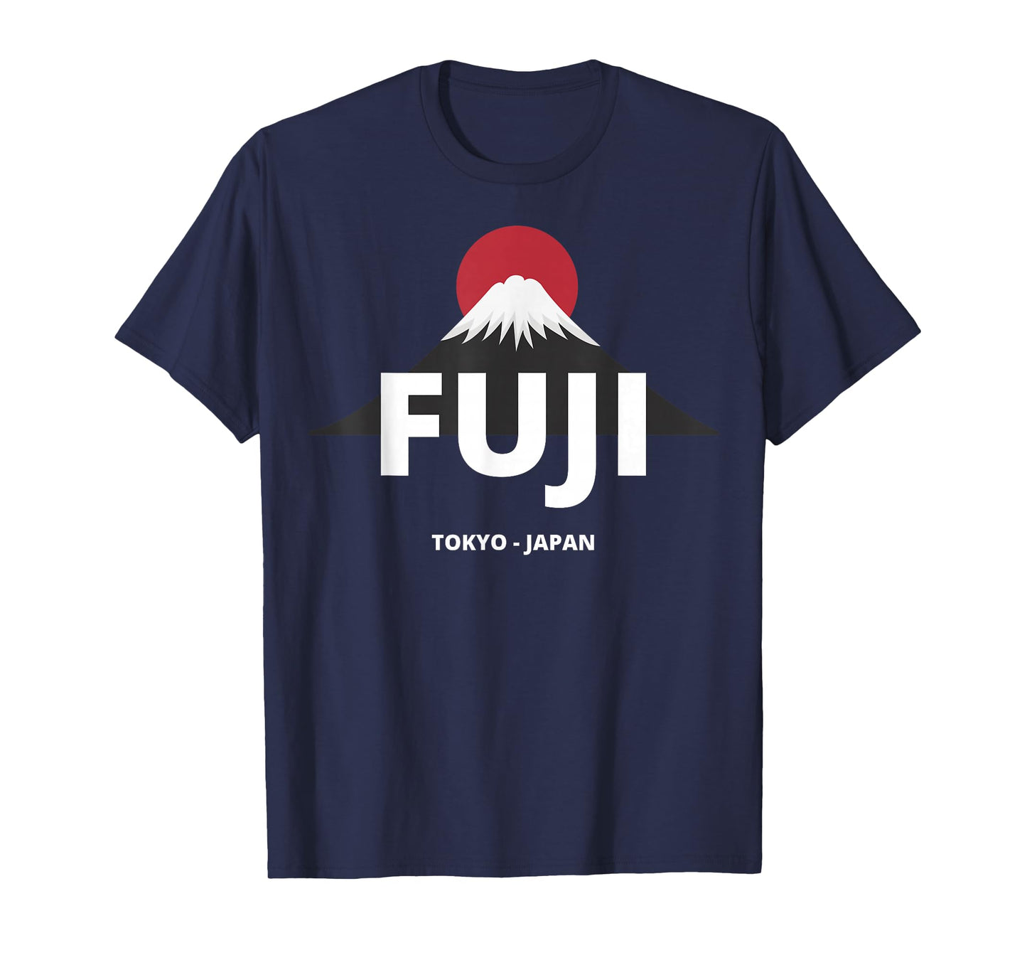 Retro Mount Fuji Japan Japanese Tradittional Mens Graphic T-Shirt