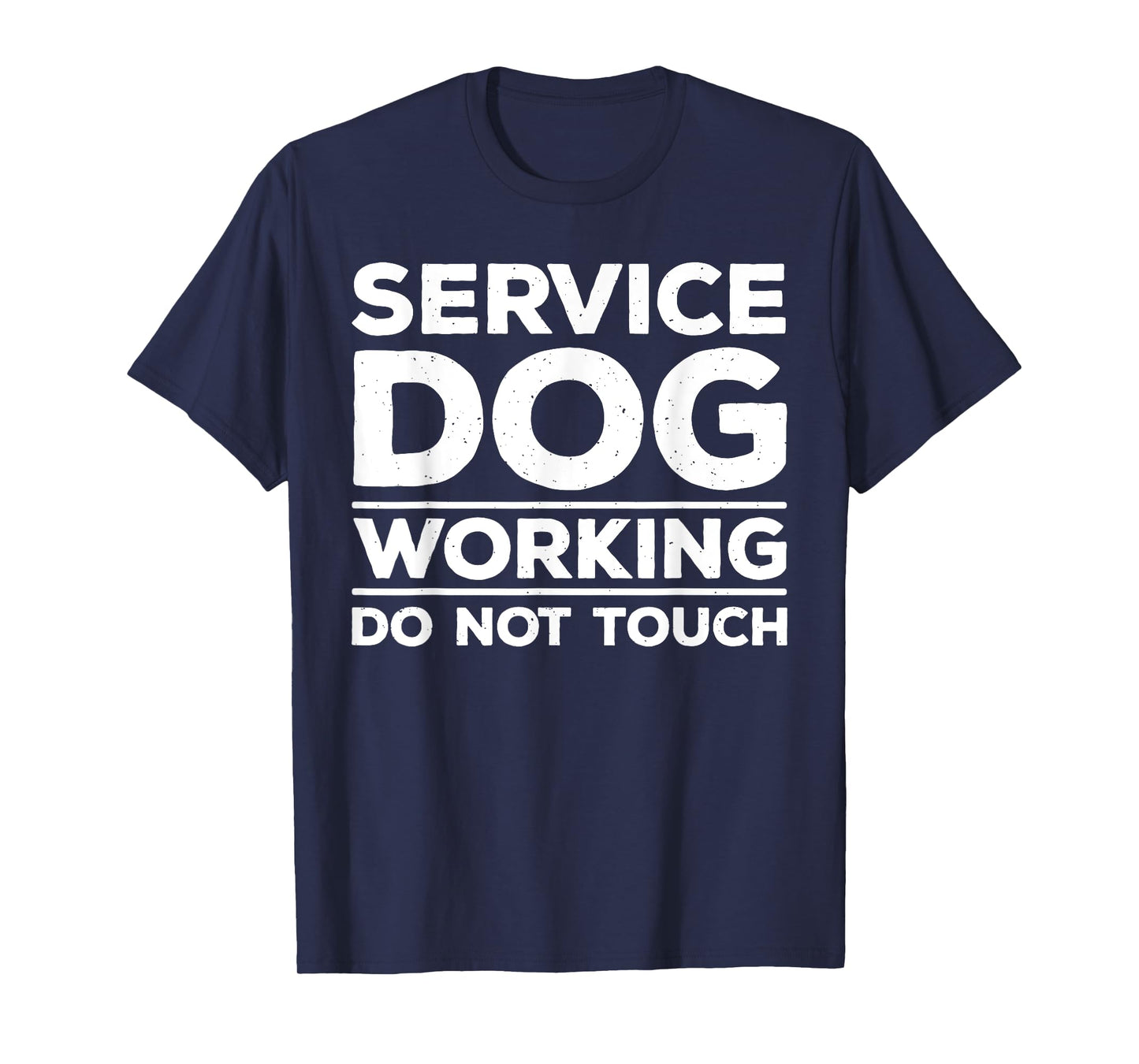 Funny Service Dog Design For Men Women Service Dog Trainer T-Shirt