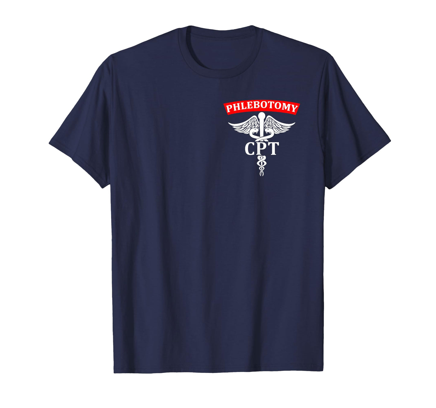 Phlebotomist CPT Certified Phlebotomy Technician Symbol Logo T-Shirt