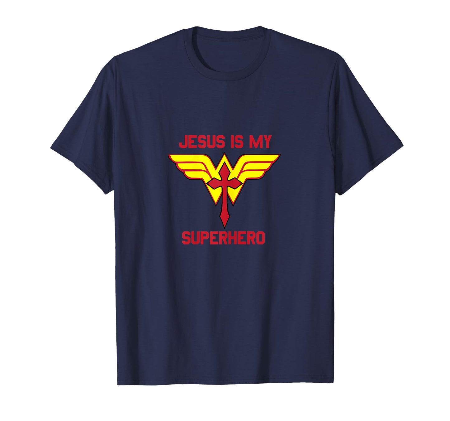 Jesus is my Superhero Christian Vacation Bible School Design T-Shirt