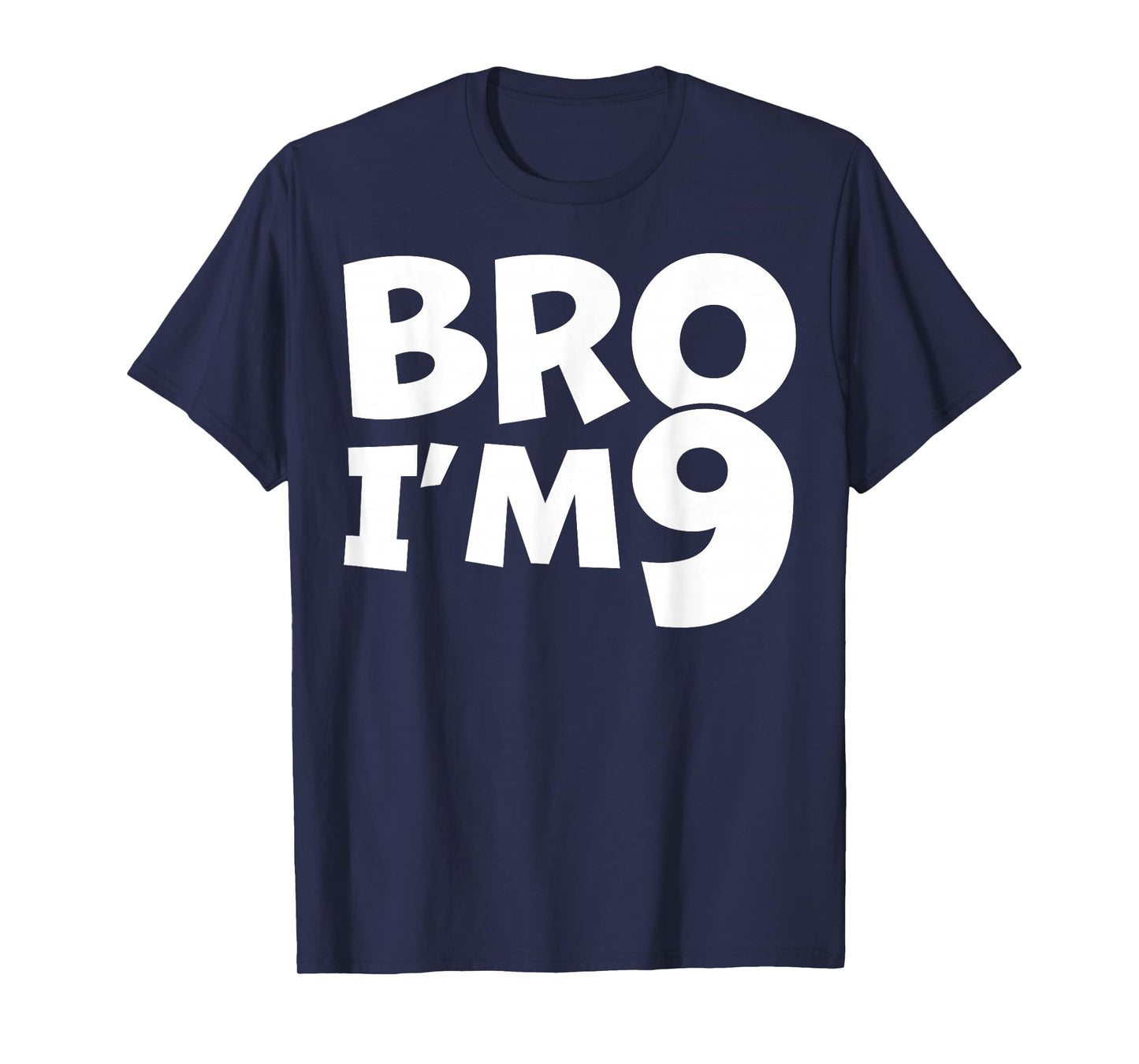9 Year Old BDay Decorations Son Boy 9yr 9th Birthday T-Shirt