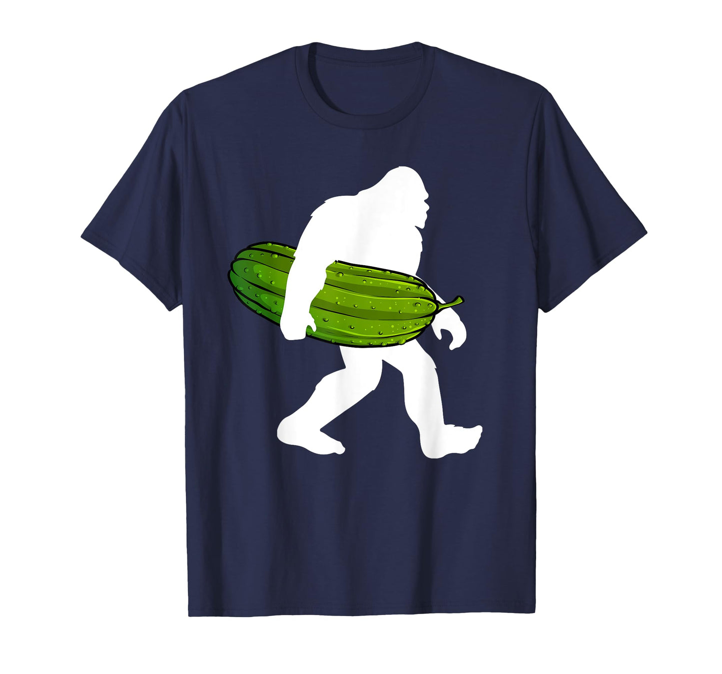 Pickle Art For Men Women Kids Bigfoot Cucumber Pickle Lover T-Shirt