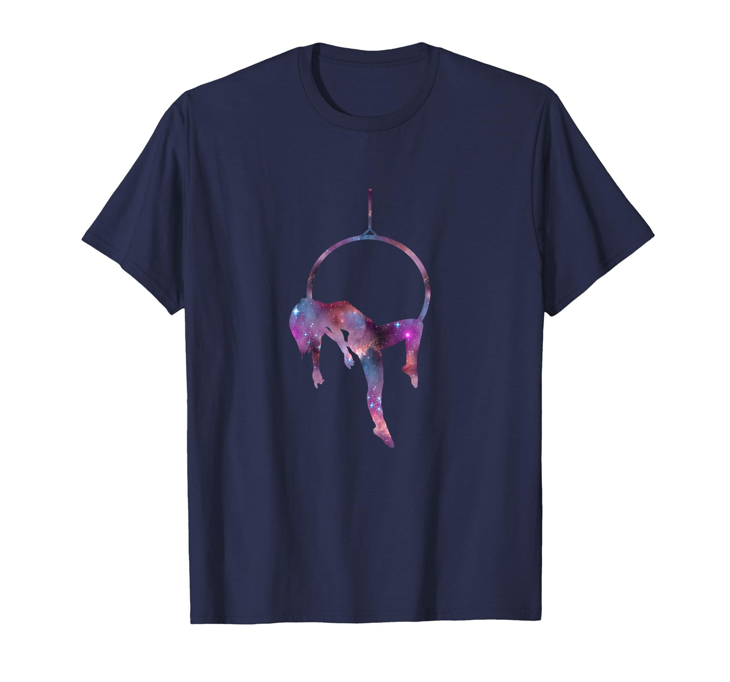 Aerial Hoop Galaxy Aerial Yoga Hanging Aerialis Aerial T-Shirt