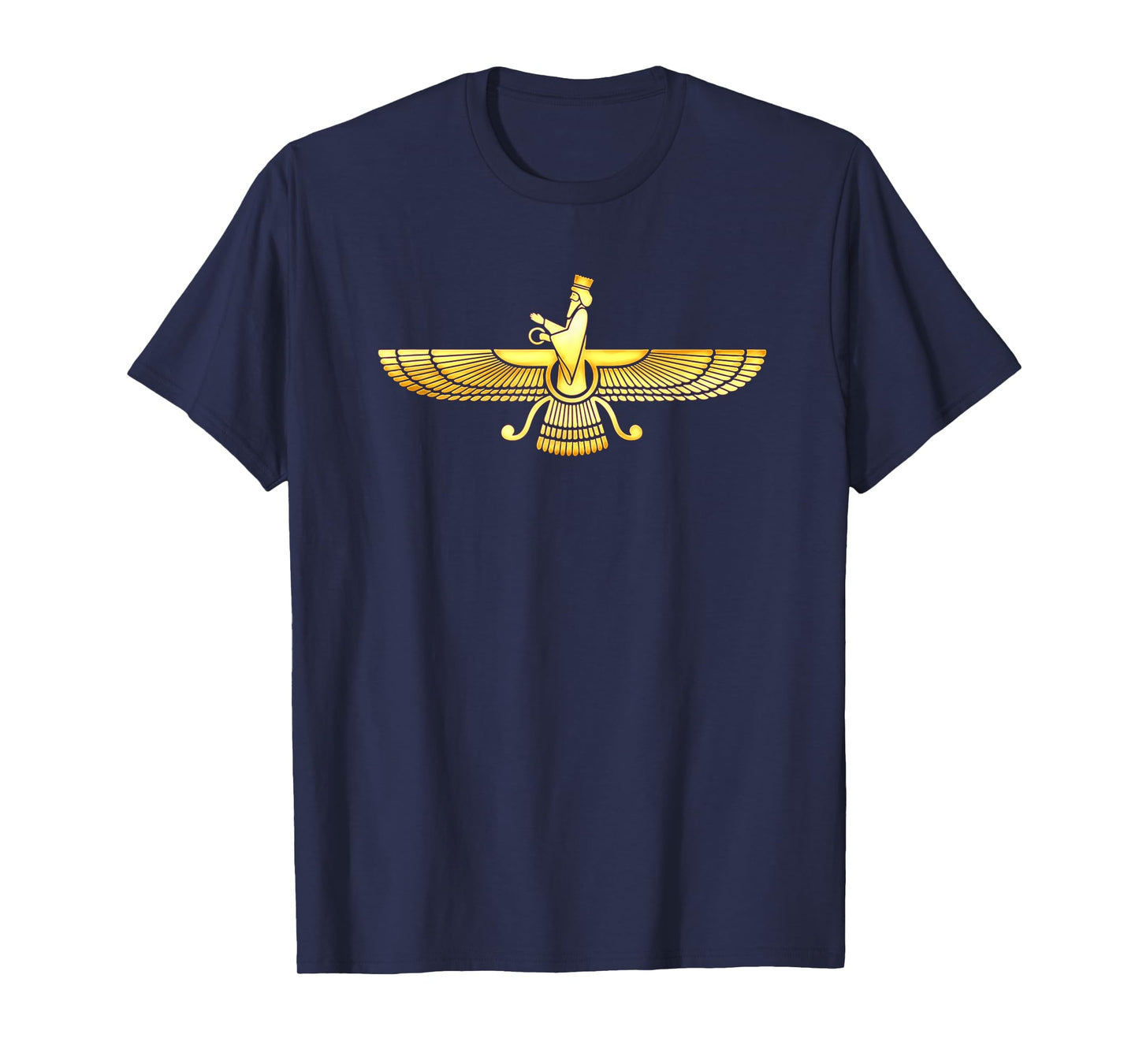 Faravahar Zarathustra Symbol Sign Iran Wing Falcon T-Shirt