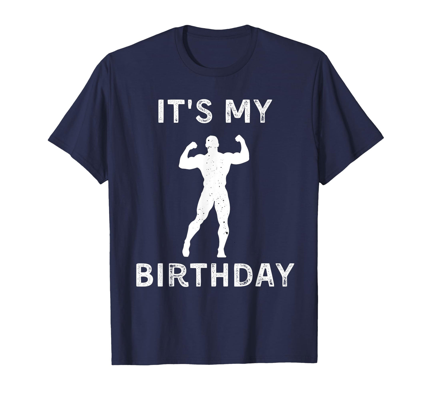 It's My Birthday Lifting Weights Lover Vintage Retro T-Shirt