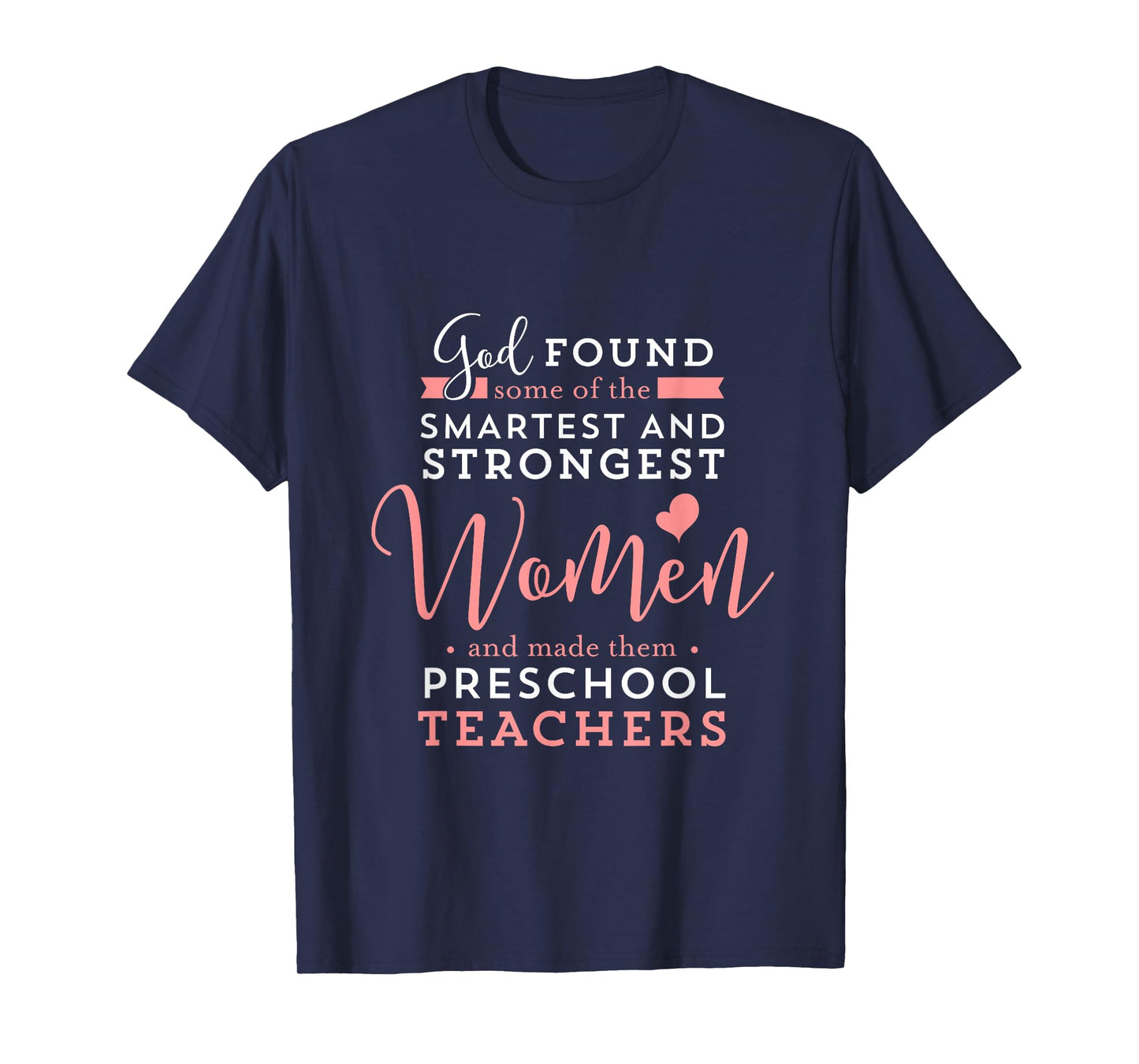 Preschool Teacher Strong Smart God Christian Jesus T-Shirt for Men Women Girls Kids