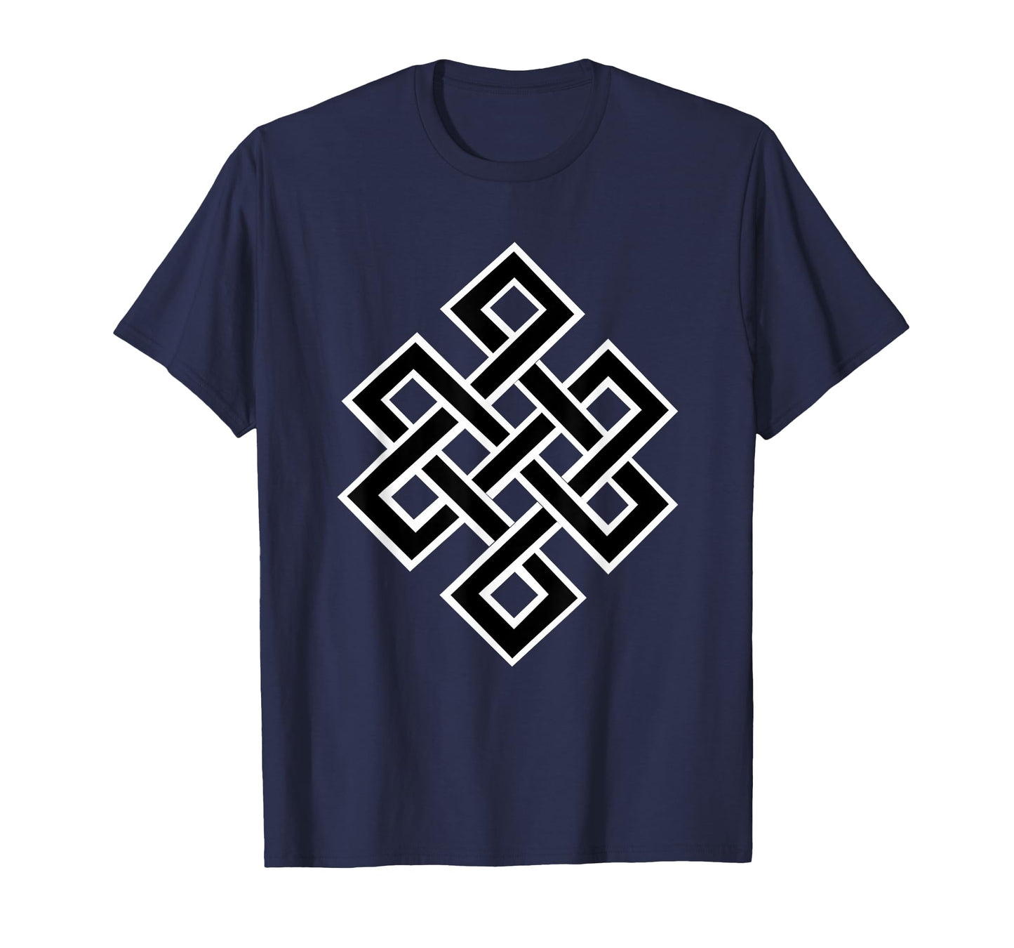 Religious Gifts by designanddesigns Hinduism Buddhism Tibetan Endless Eternal Knot Celtic Symbol T-Shirt