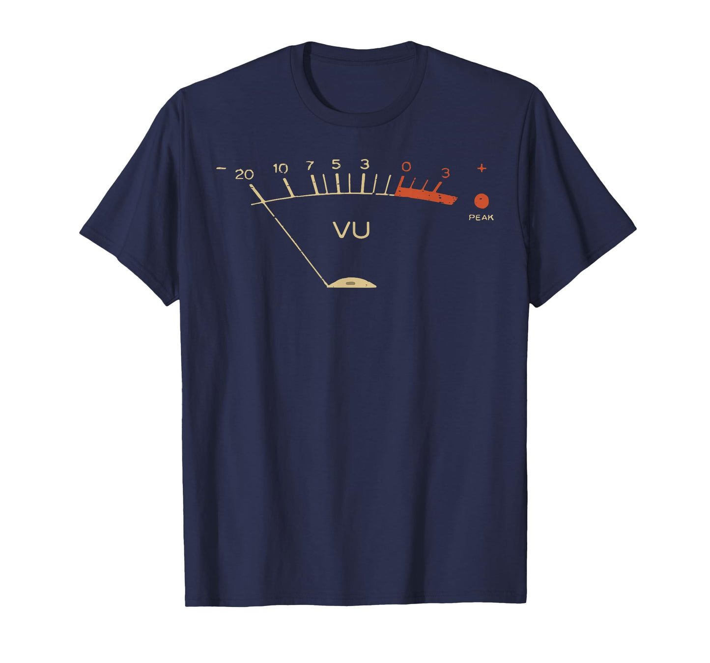 Music Volume Unit Meter Audio Sound Engineer Men Women T-Shirt