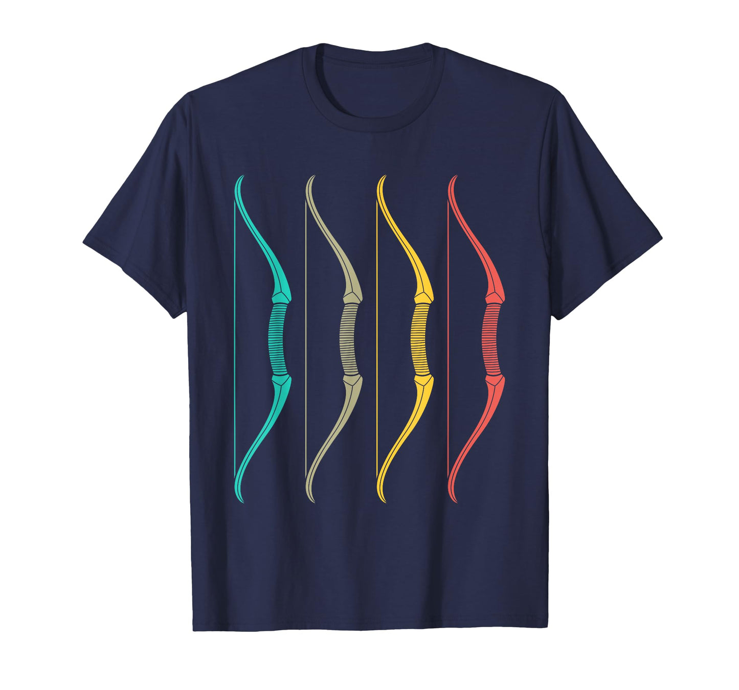 Vintage Archery With Bow Funny Classic Archers Bowman Outfit T-Shirt