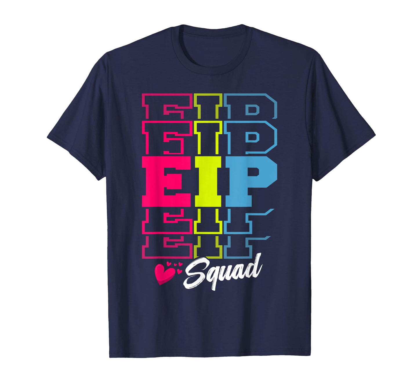 Retro EIP Squad Early Intervention Program EIP Teacher T-Shirt