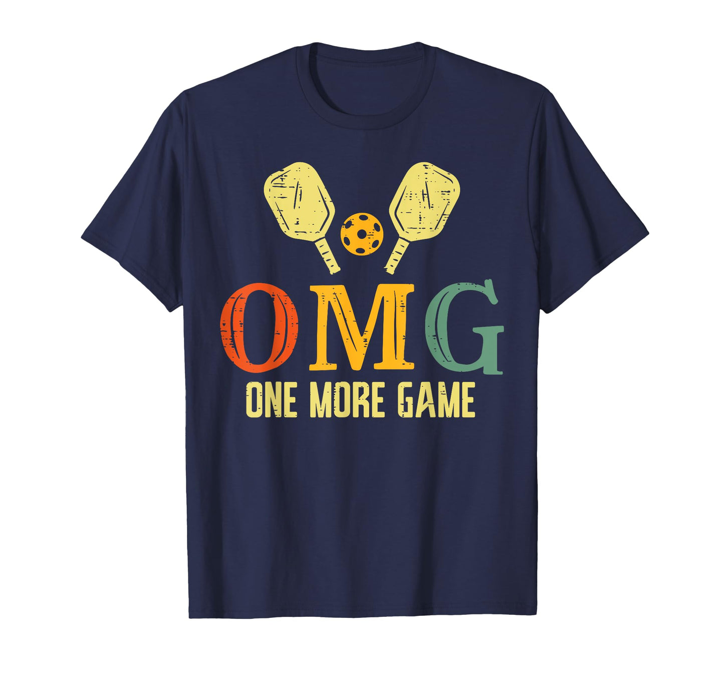 Pickleball OMG One More Game Pickle Ball Sports Men Women T-Shirt