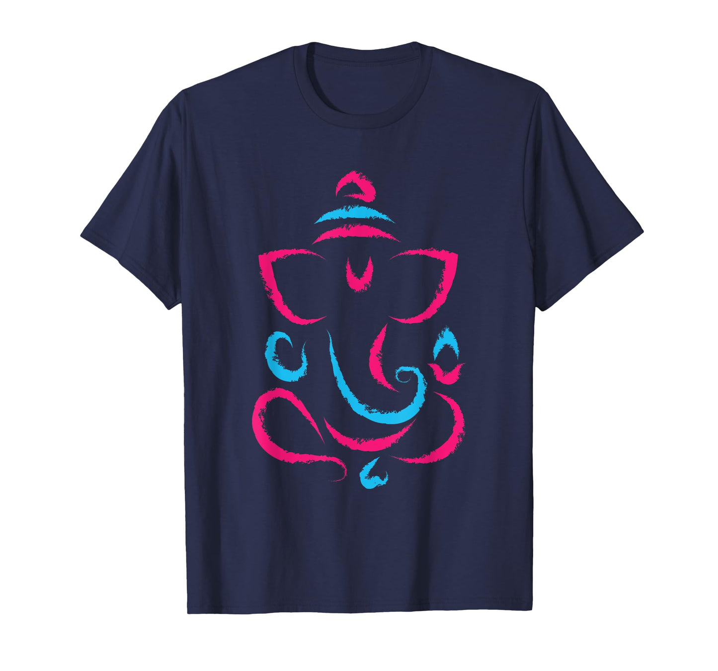 Yoga Hindu Indian Meditation Deepavali Diwali Rangoli Ganesh T-Shirt