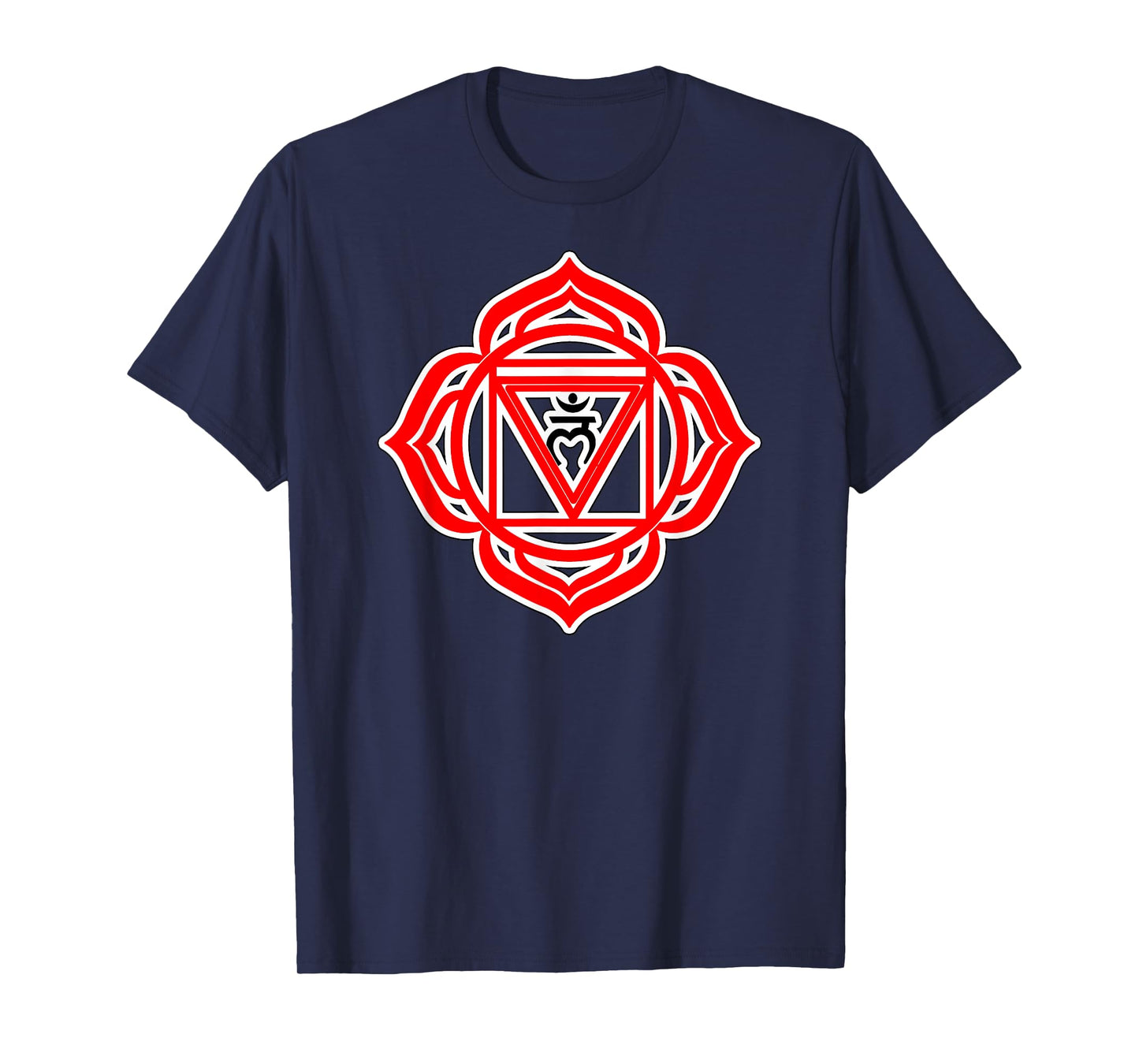 Yoga Muladhara Root Basic Truth Red Chakra T-Shirt