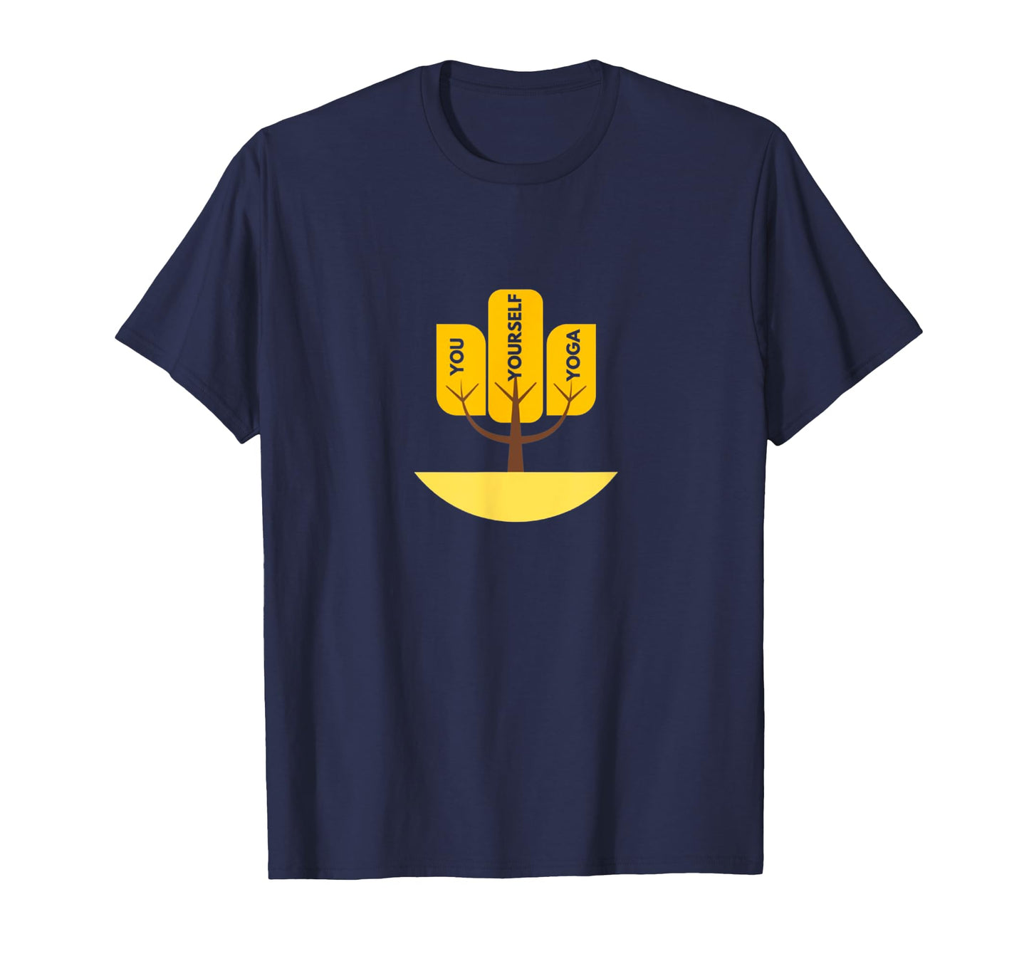 You, Yourself, and Yoga Studio Logo T-Shirt