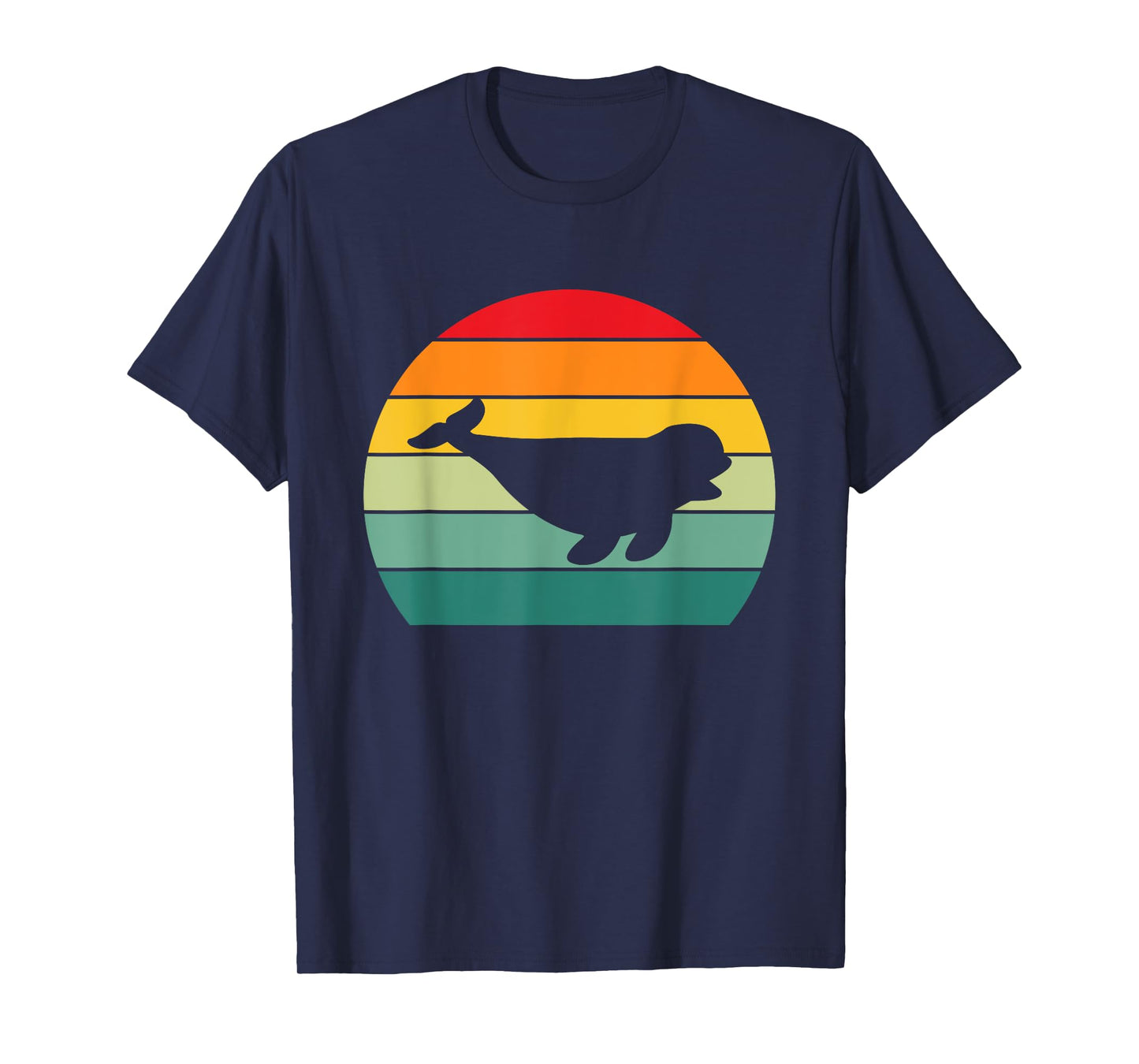 Vintage Beluga Whale Art Men Women Kids Boys Girls Belugas T-Shirt