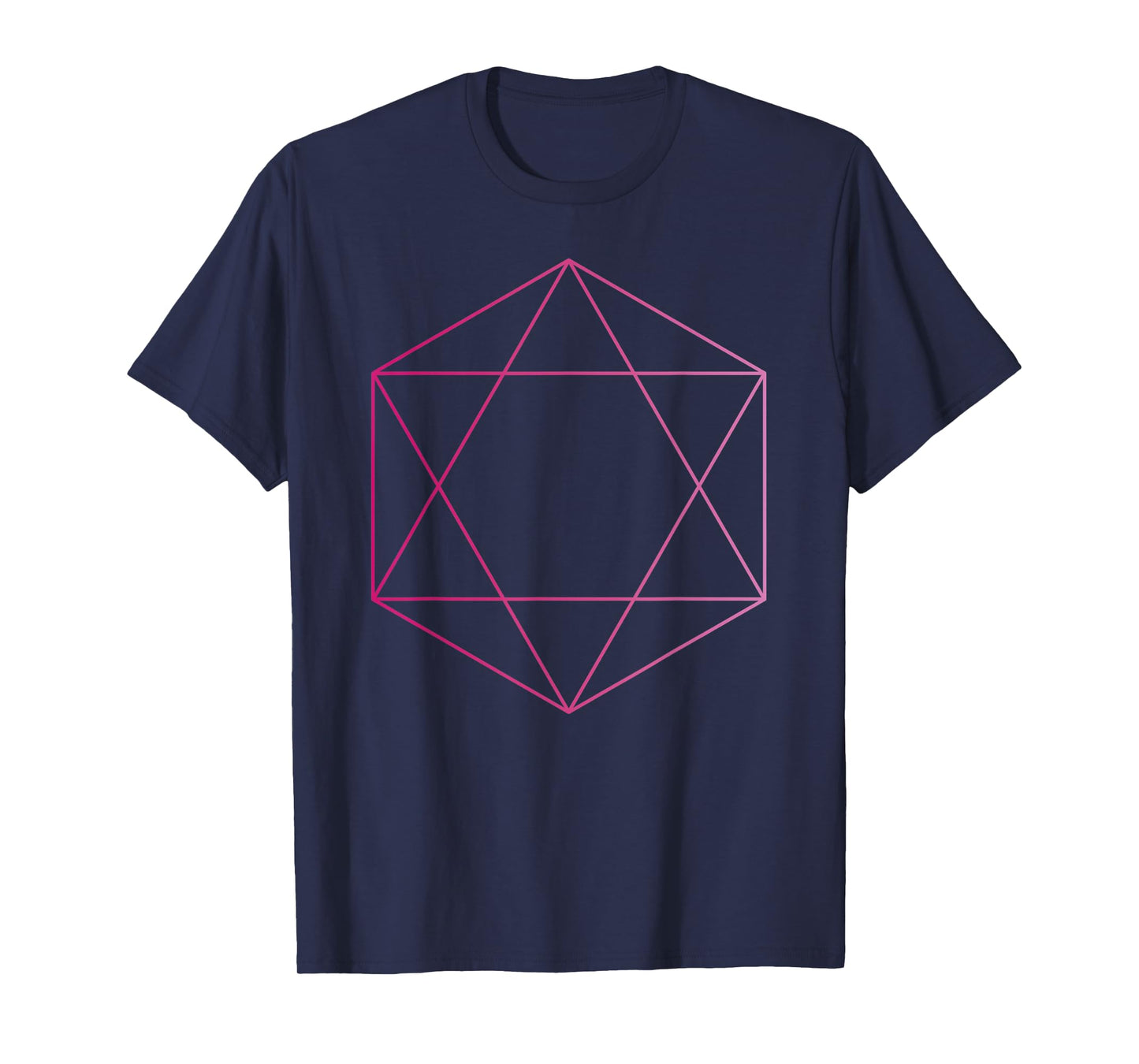 Hexagram Magic Goth Occult Sacred Geometry T-Shirt
