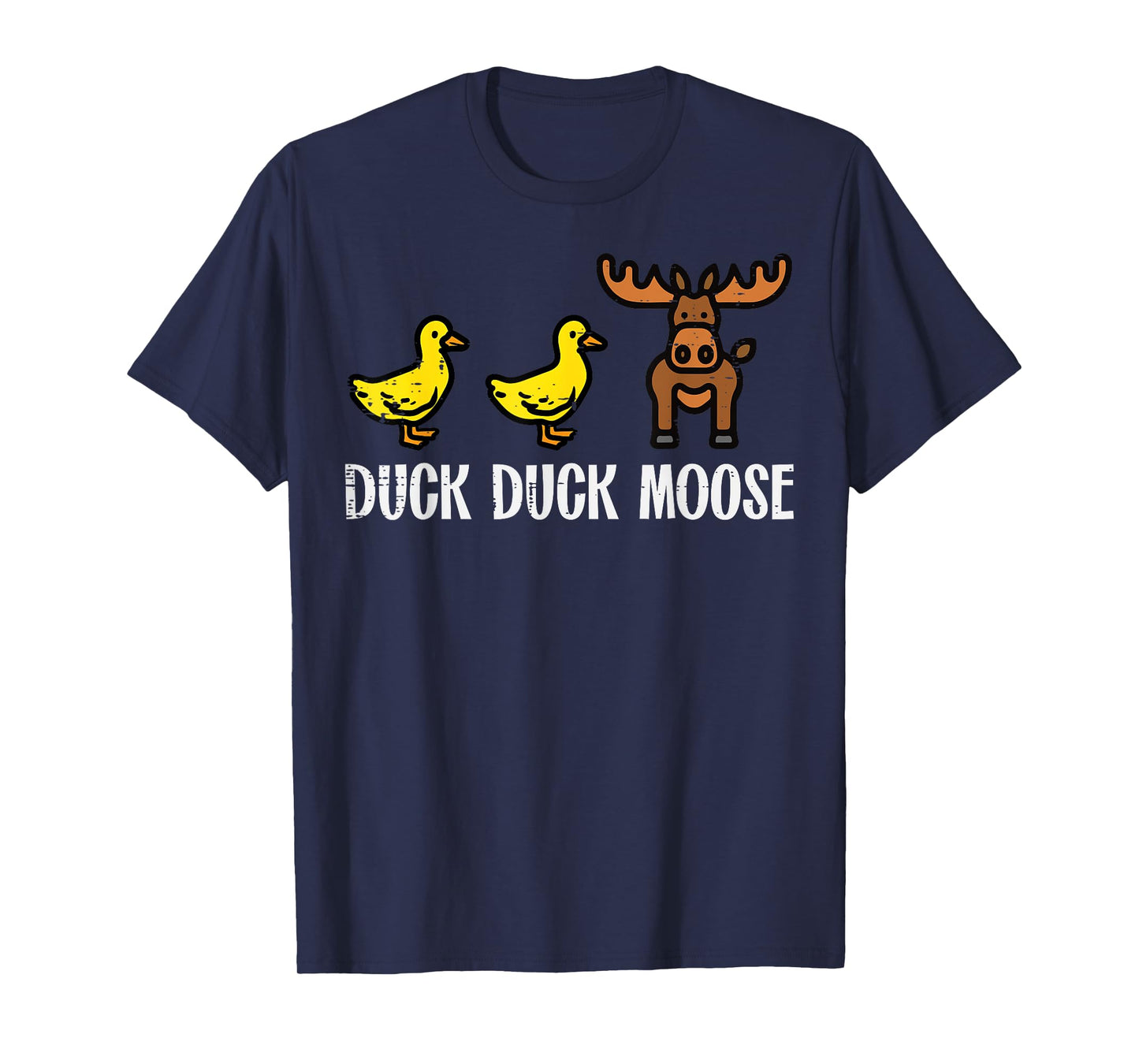 Duck Duck Moose Funny Game Pun Boys Girls Kids Toddler Women T-Shirt