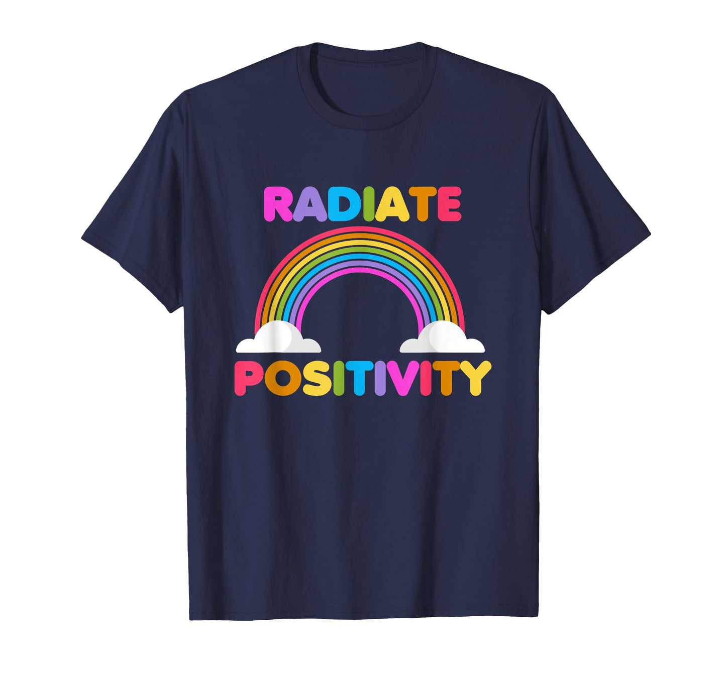 Radiate Positivity Shirt meditation & Inspirational Yoga Tee