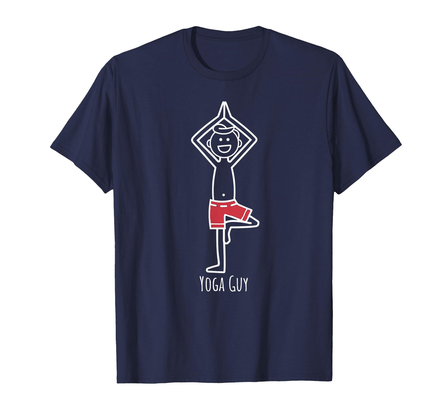 Yoga Guy Namaste meditation clothing Funny Yoga T-Shirt