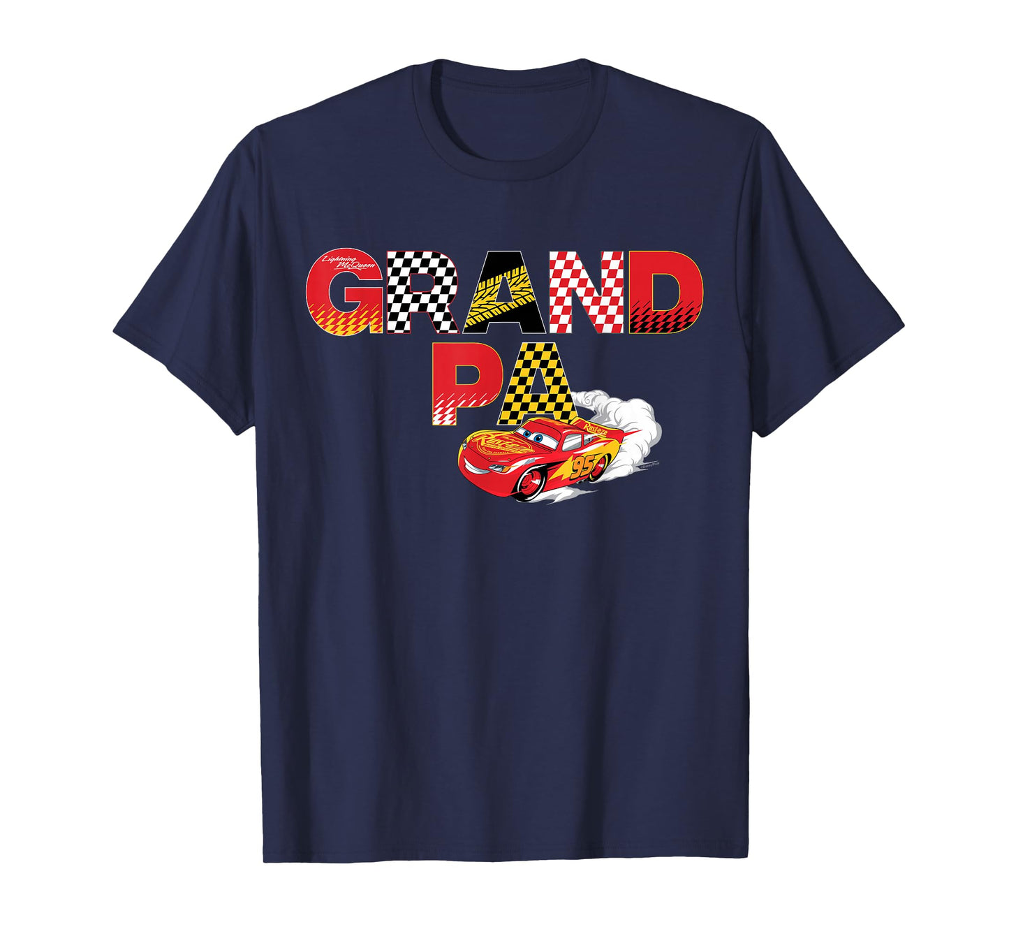 Disney & Pixar's Cars Grandpa Family Matching Trip Vacation T-Shirt