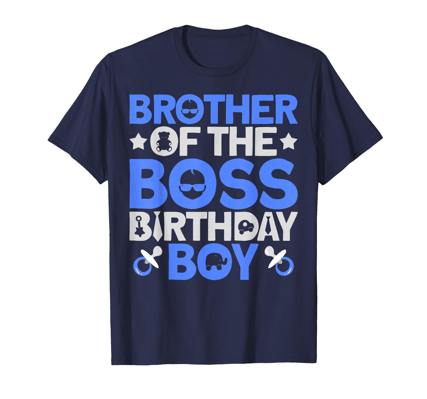 Brother Of The Boss Birthday Party Outfit Like A Boss Bro T-Shirt