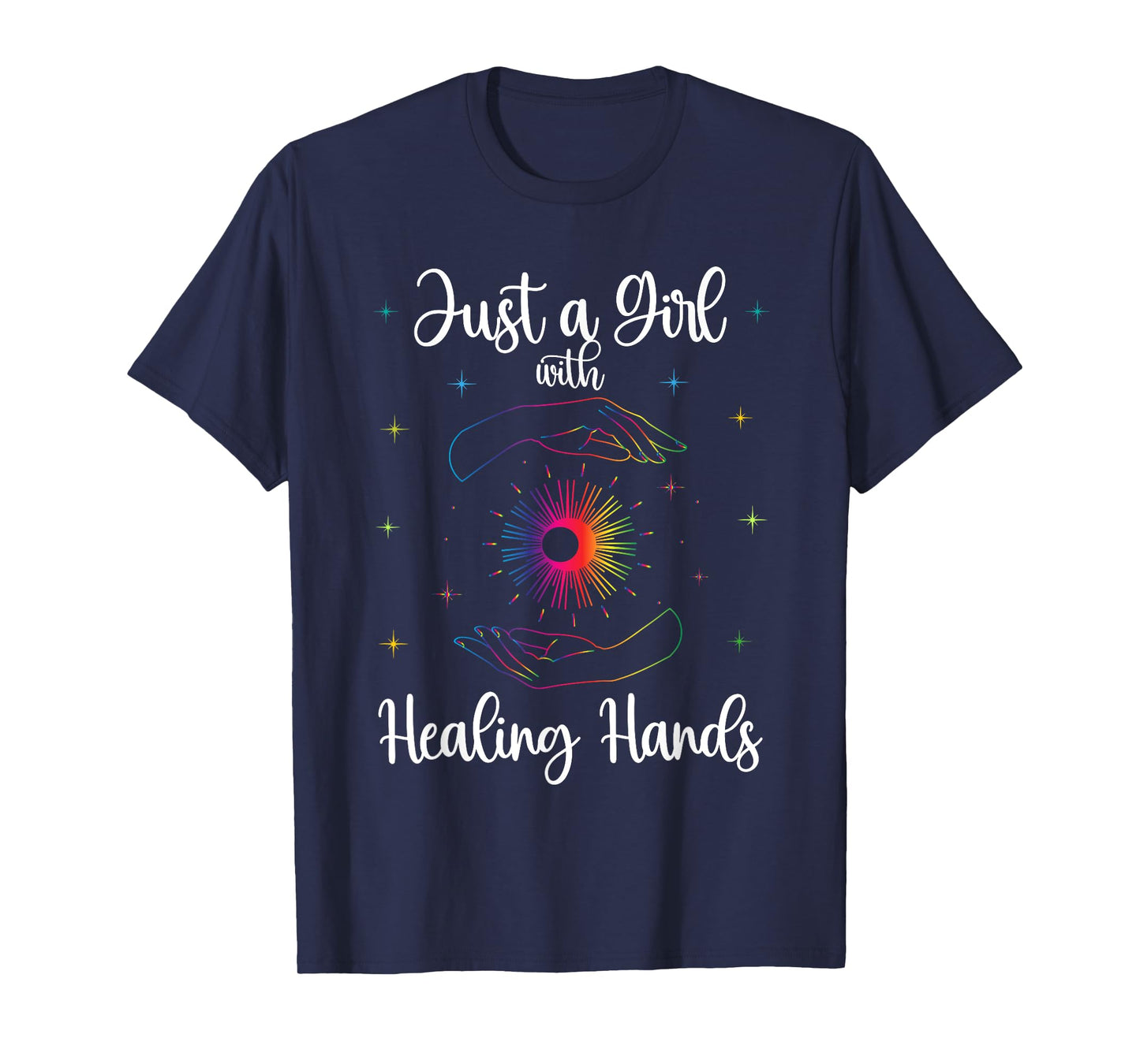 Massage Therapist Just a Girl with Healing Hands T-Shirt