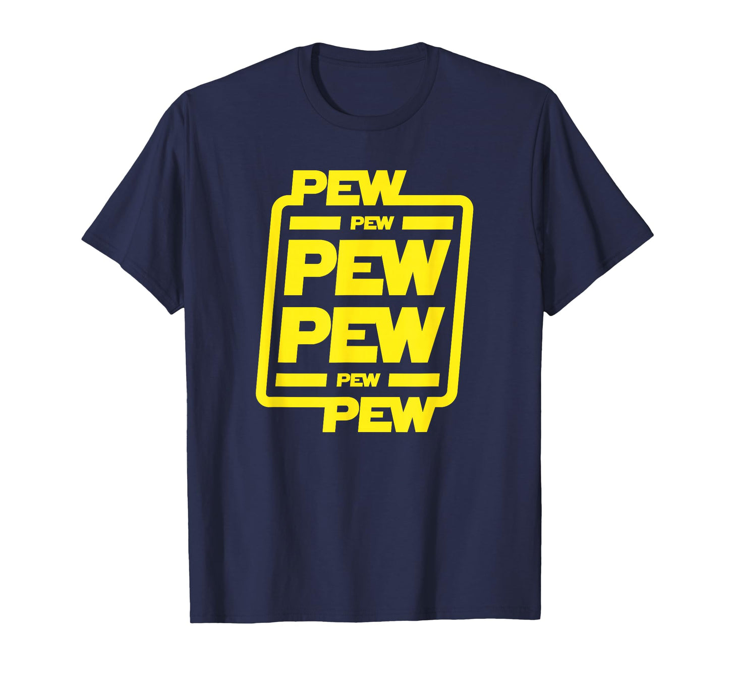 Pew pew pew | Funny nerdy science fiction T-Shirt