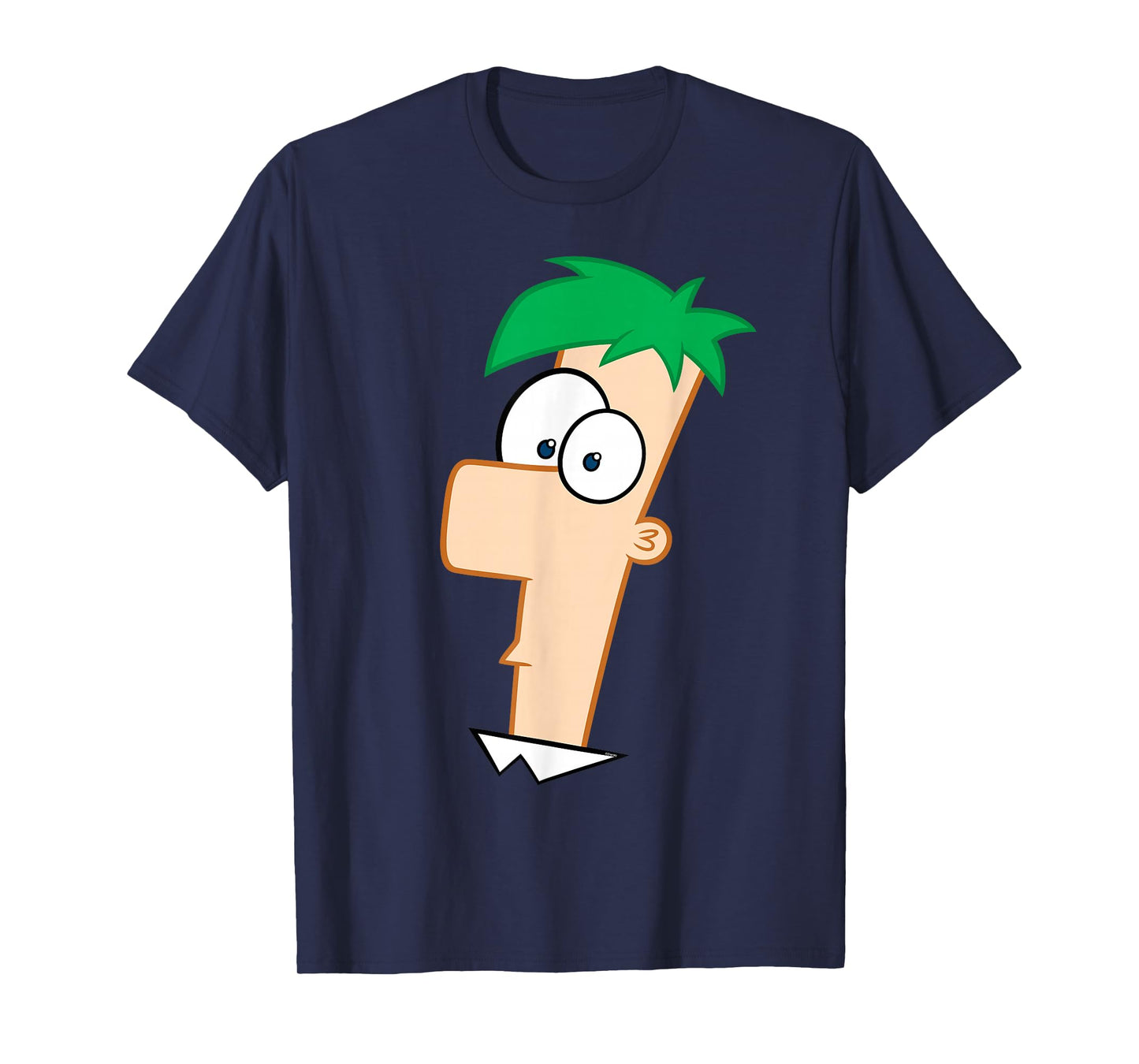 Disney Phineas and Ferb Big Face Ferb Costume T-Shirt