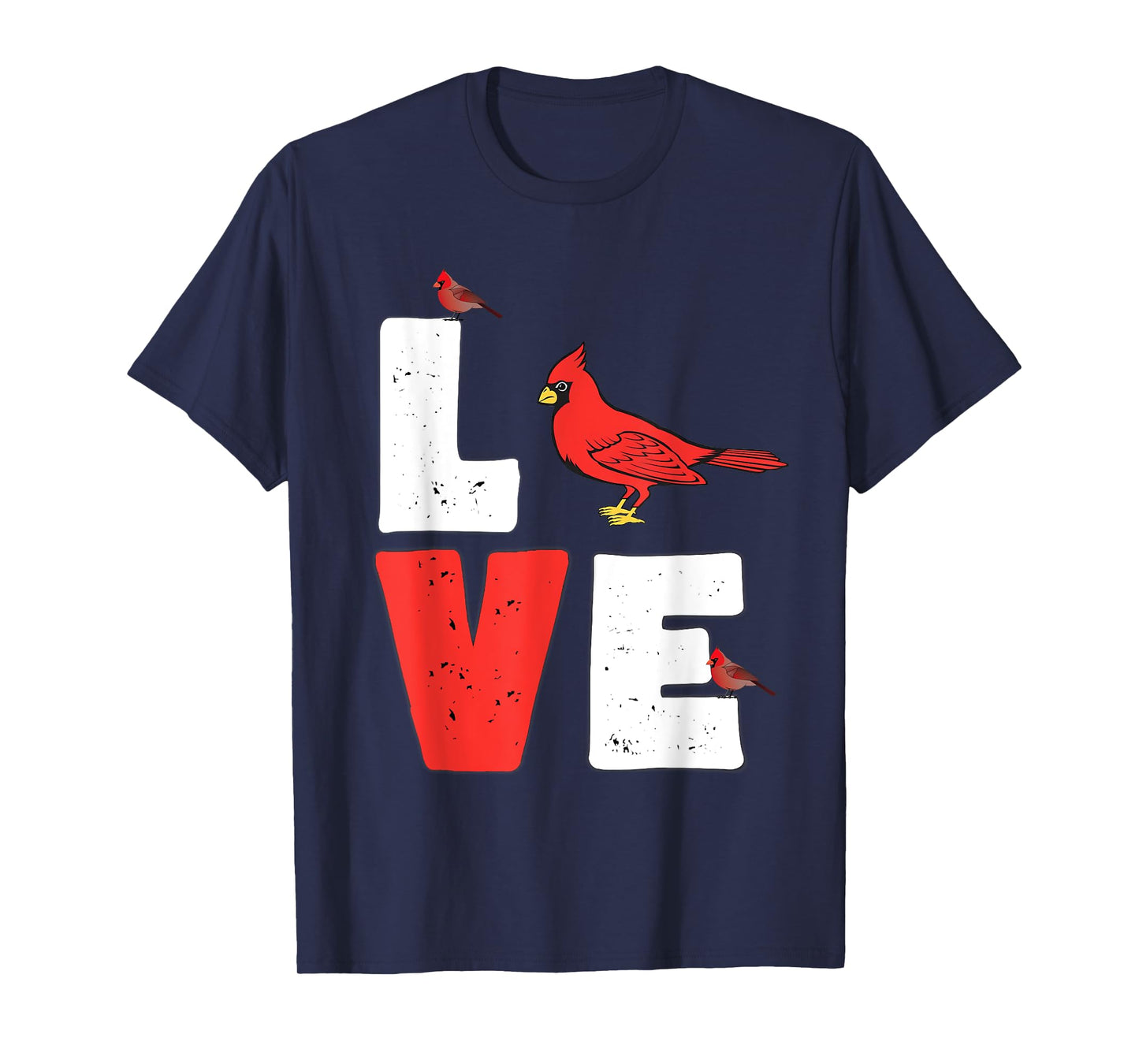 Love Cardinal women Shirt Cardinal Lover men, kids and girls T-Shirt
