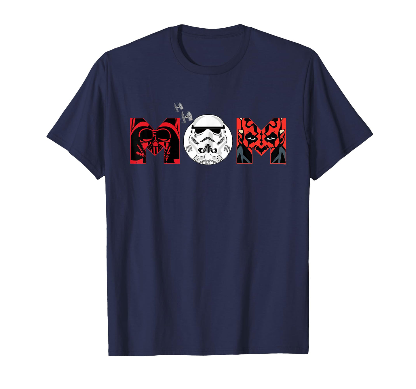 Star Wars Darth Vader Darth Maul Mom Mother’s Day Birthday T-Shirt