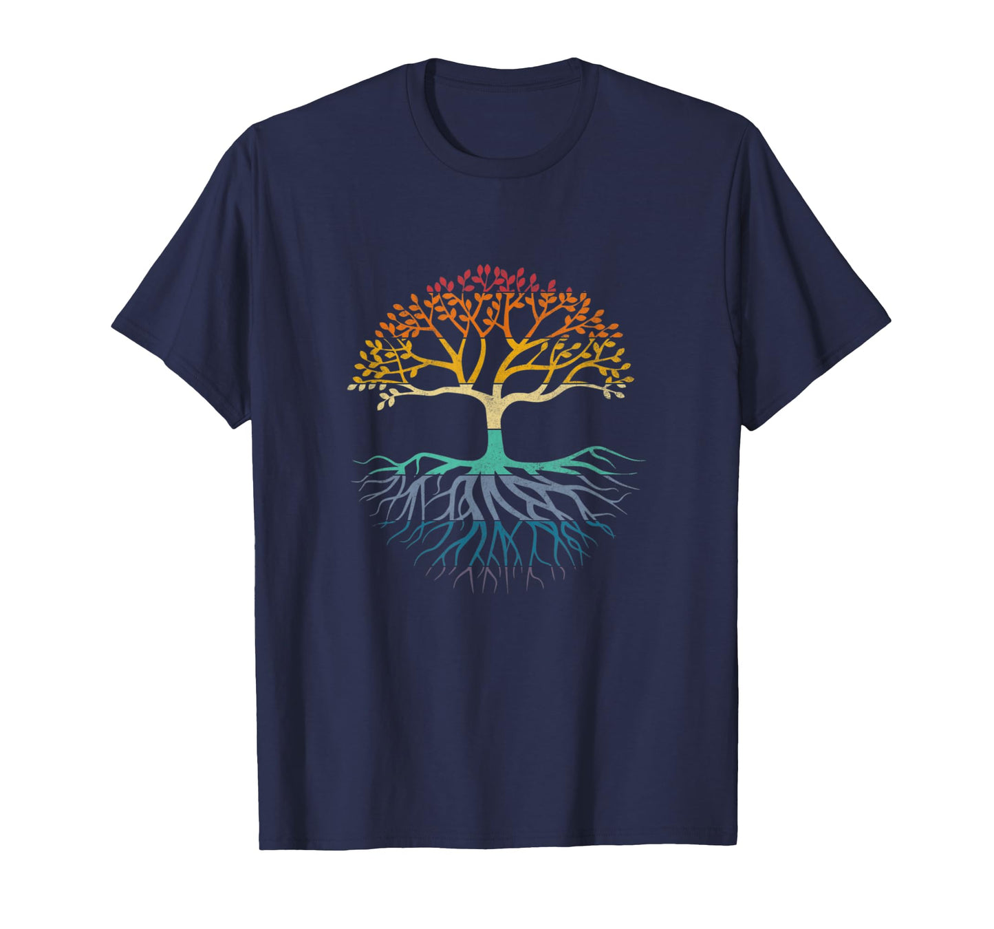 Tree of Life Retro Sun Vintage Hippy T-Shirt