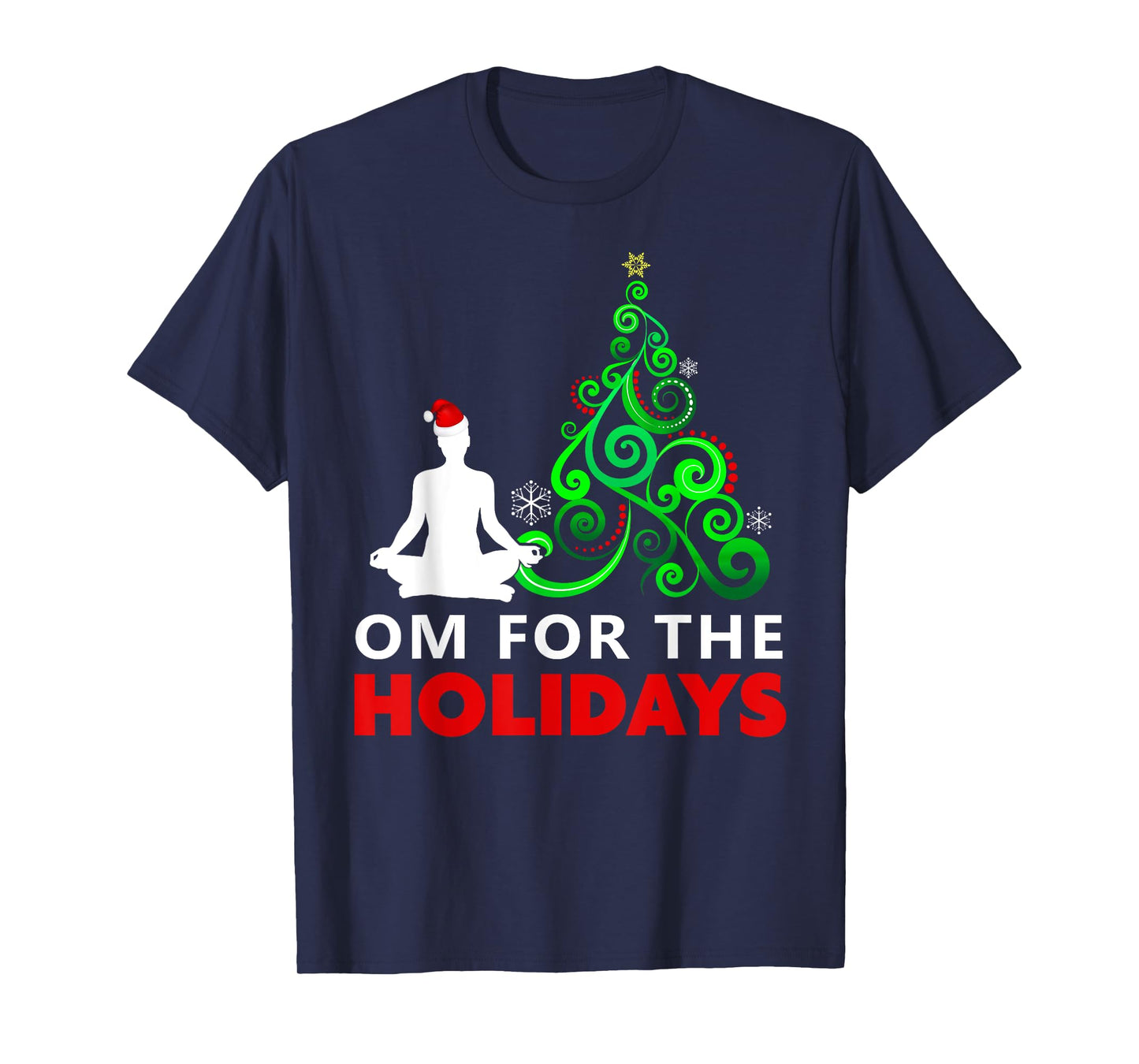 Yoga Christmas Shirt - Om for the Holidays