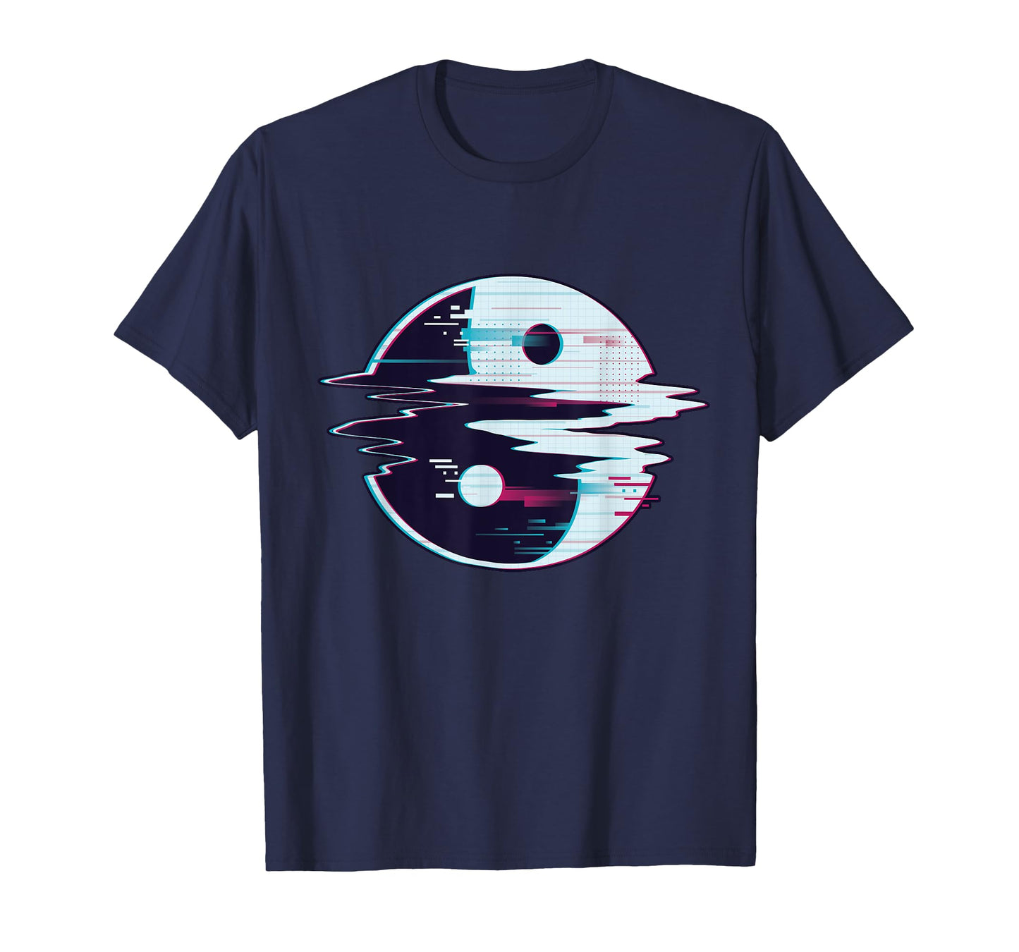 Yin Yang Glitch Spiritual Buddhism Yoga Goa Psy Trance Gift T-Shirt