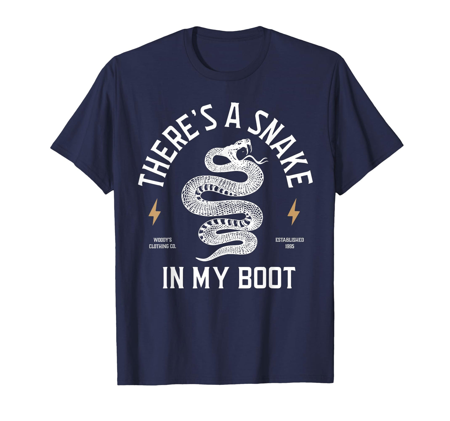 Snake In My Boot Men_ Bella Canvas T-Shirt T-Shirt