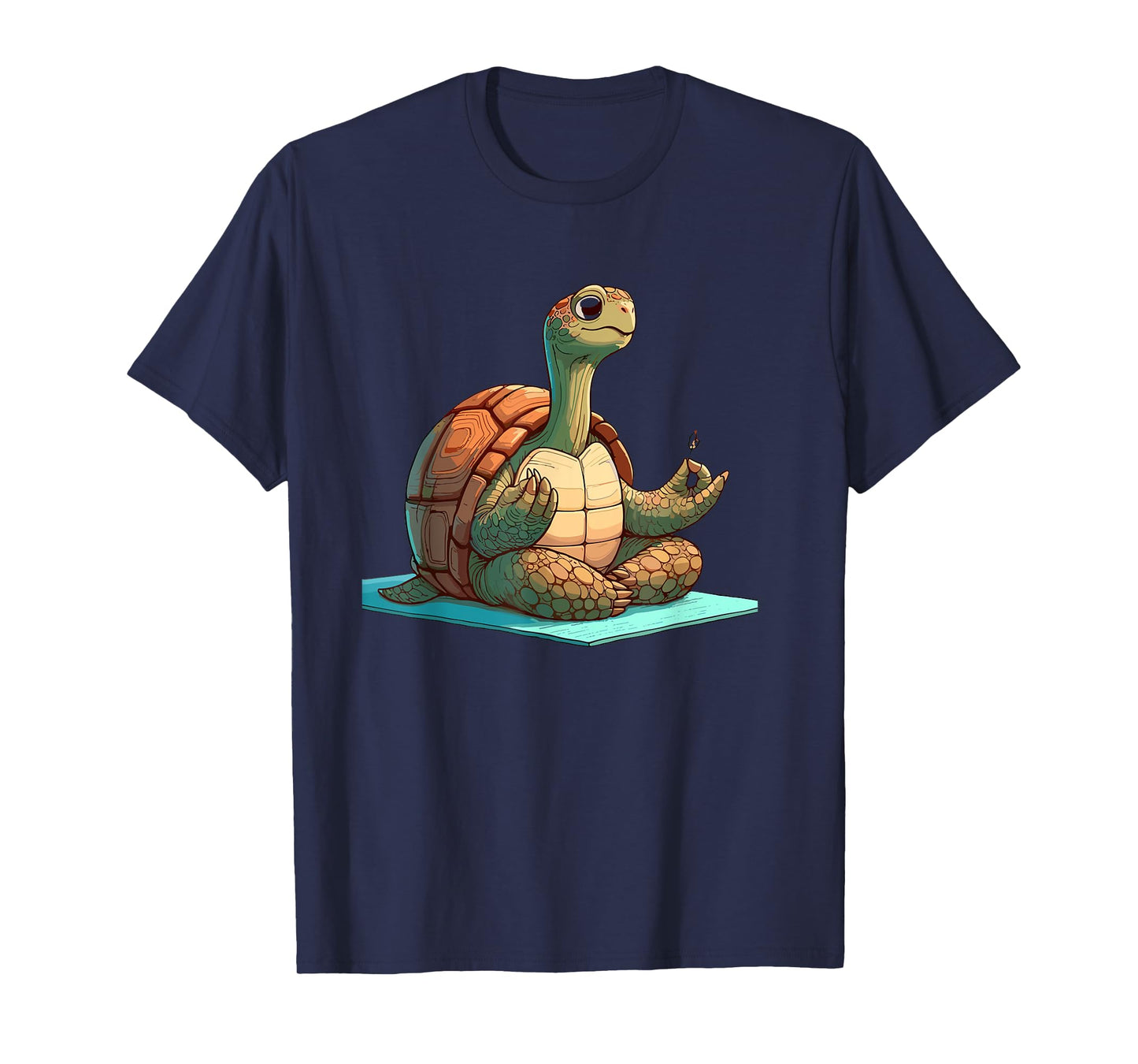 Meditation Tortoise Turtle Yoga Pose Relaxing Animal T-Shirt