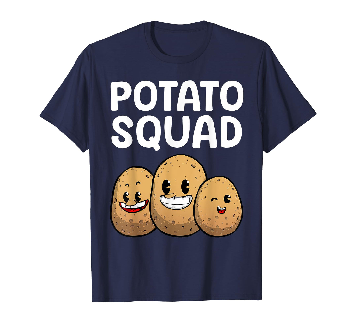 Cute Potato Novelty For Men Women Kid Adult Gag Potato Lover T-Shirt