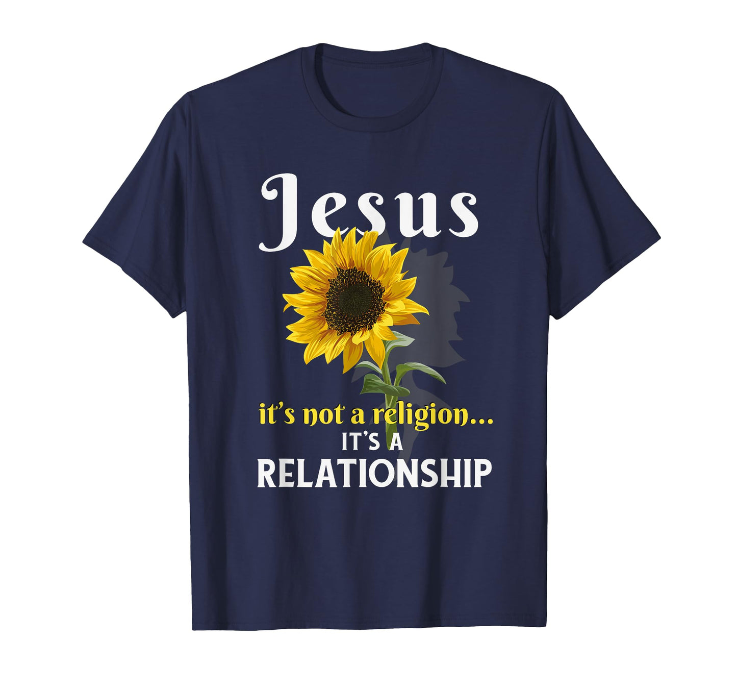 Jesus It is not religion It's a relationship T-Shirt