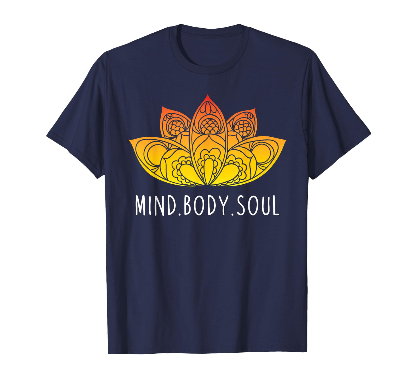 Mind Body Soul Women Meditation Graphic Ideas T-Shirt