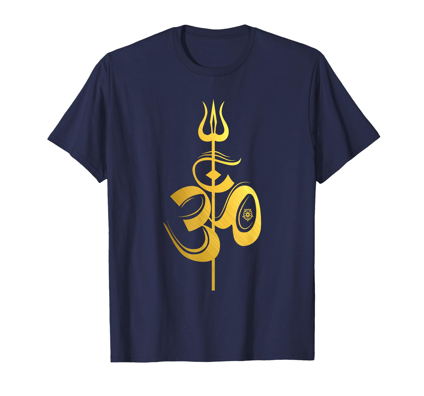 OM-Lord Shiva Divine Spear Trident Trishul T-Shirt T-Shirt