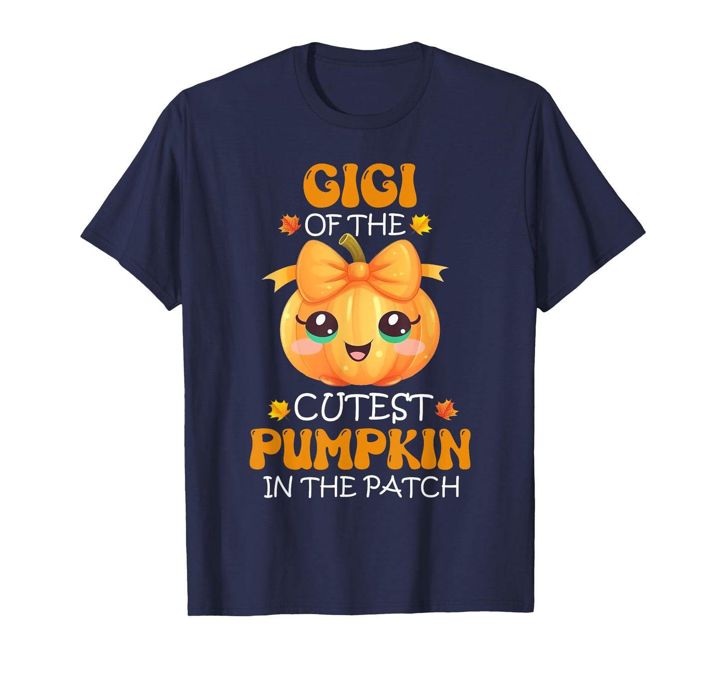 Gigi Of The Cutest Pumpkin In The Patch Halloween T-Shirt