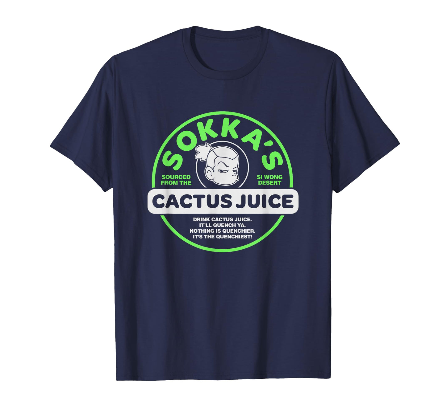 Avatar: The Last Airbender Sokka's Cactus Juice Badge T-Shirt