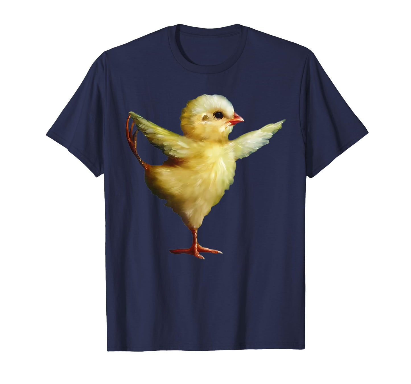Yoga Chick Art Design Women Girls Funny Cute Chick Lover T-Shirt