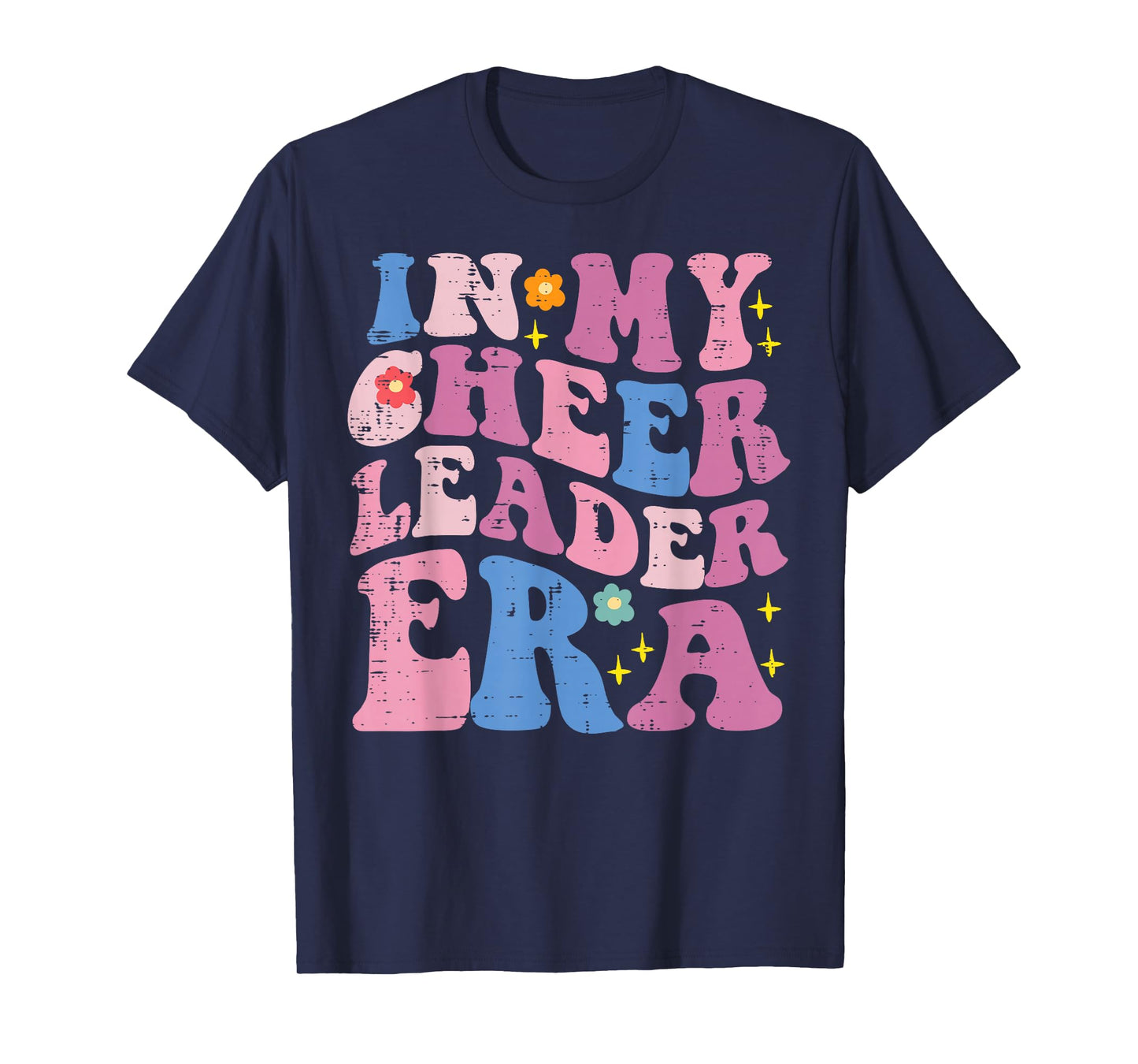 In My Cheerleader Era Retro Cheerleading Women Girls Kids T-Shirt