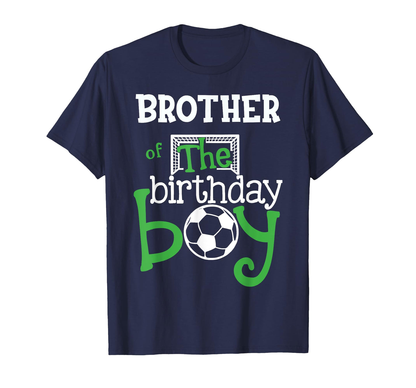 Brother of The Birthday Boy Soccer Player Matching Family T-Shirt