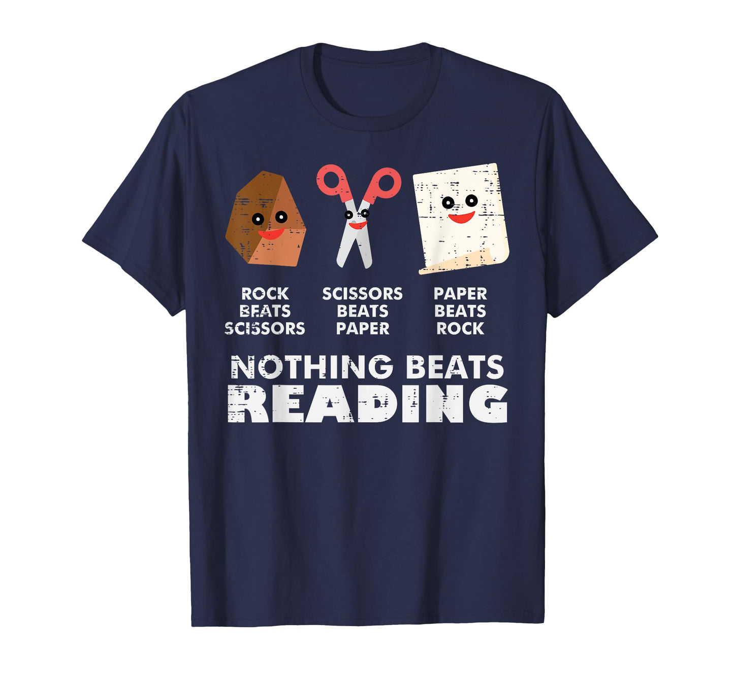 Nothing Beats Reading Book Librarian Across America Kids T-Shirt